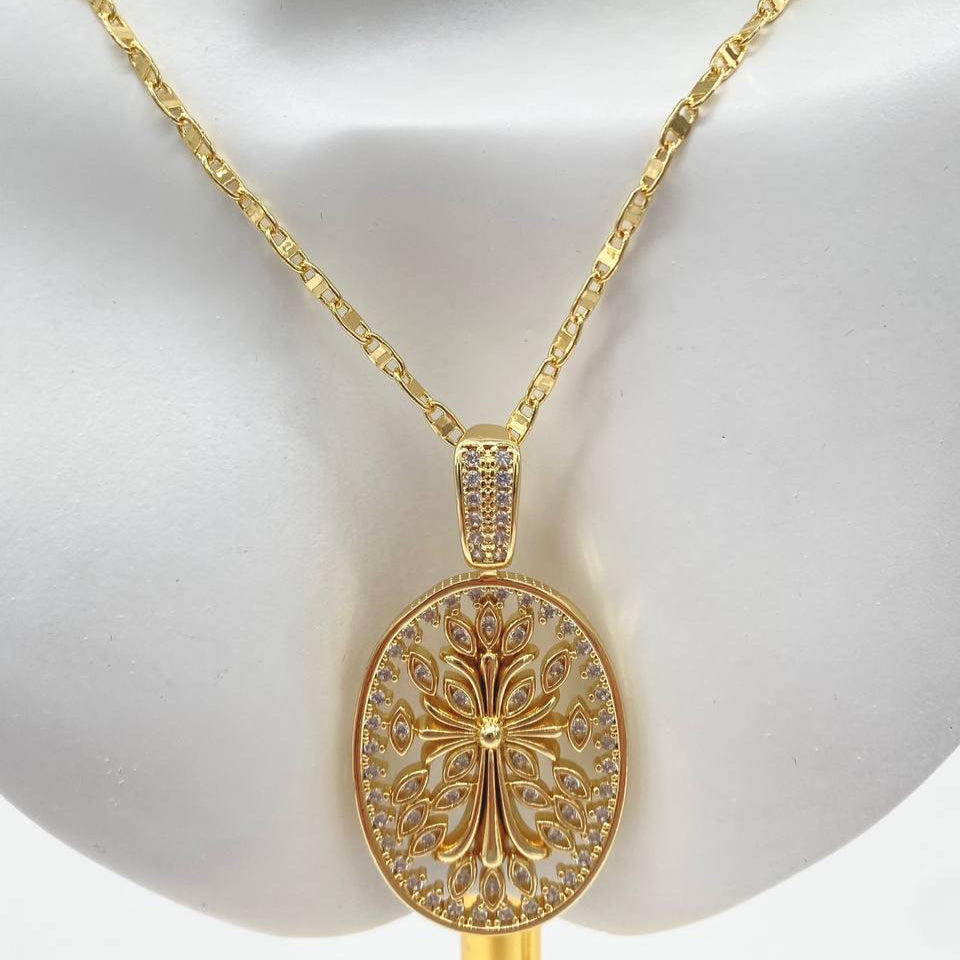 CADENA CHAPA DE ORO 18K