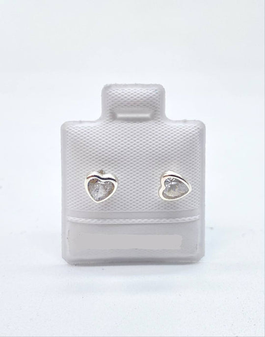 BROQUEL CORAZÓN BICELADO #5 PLATA 925