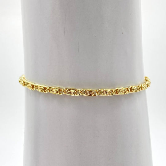 PULSO CHAPA DE ORO 18K
