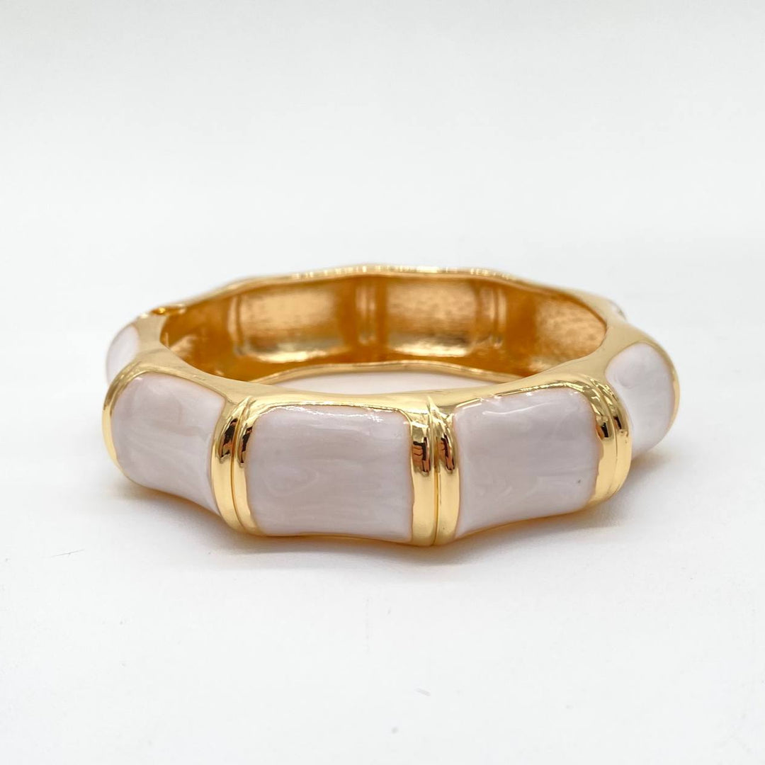 BRAZALETE ESMALTADO BLANCO
