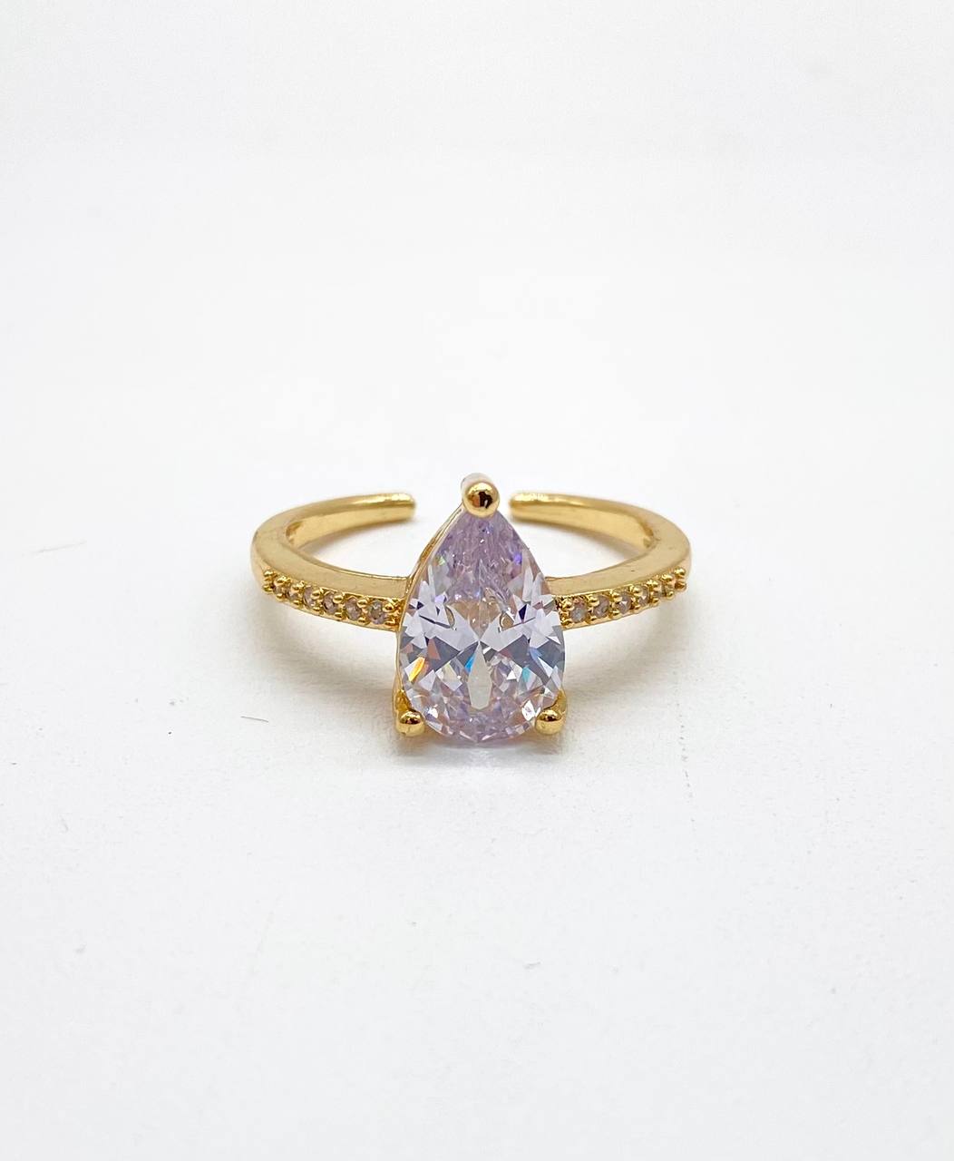 ANILLO SOLITARIO GOTA