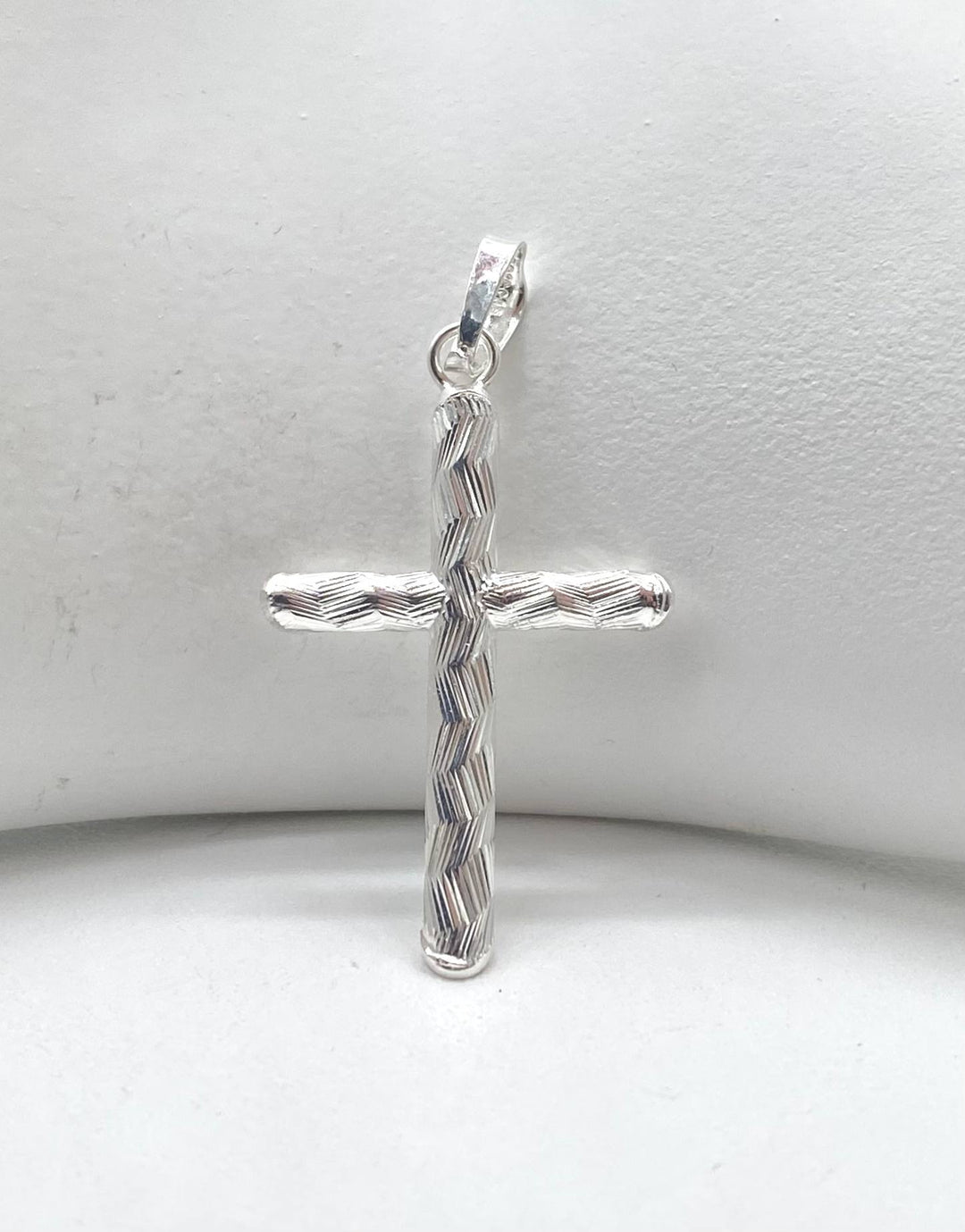 DIJE CRUZ PLATA 925