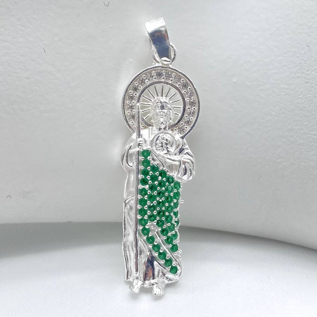 DIJE SAN JUDAS PLATA 925