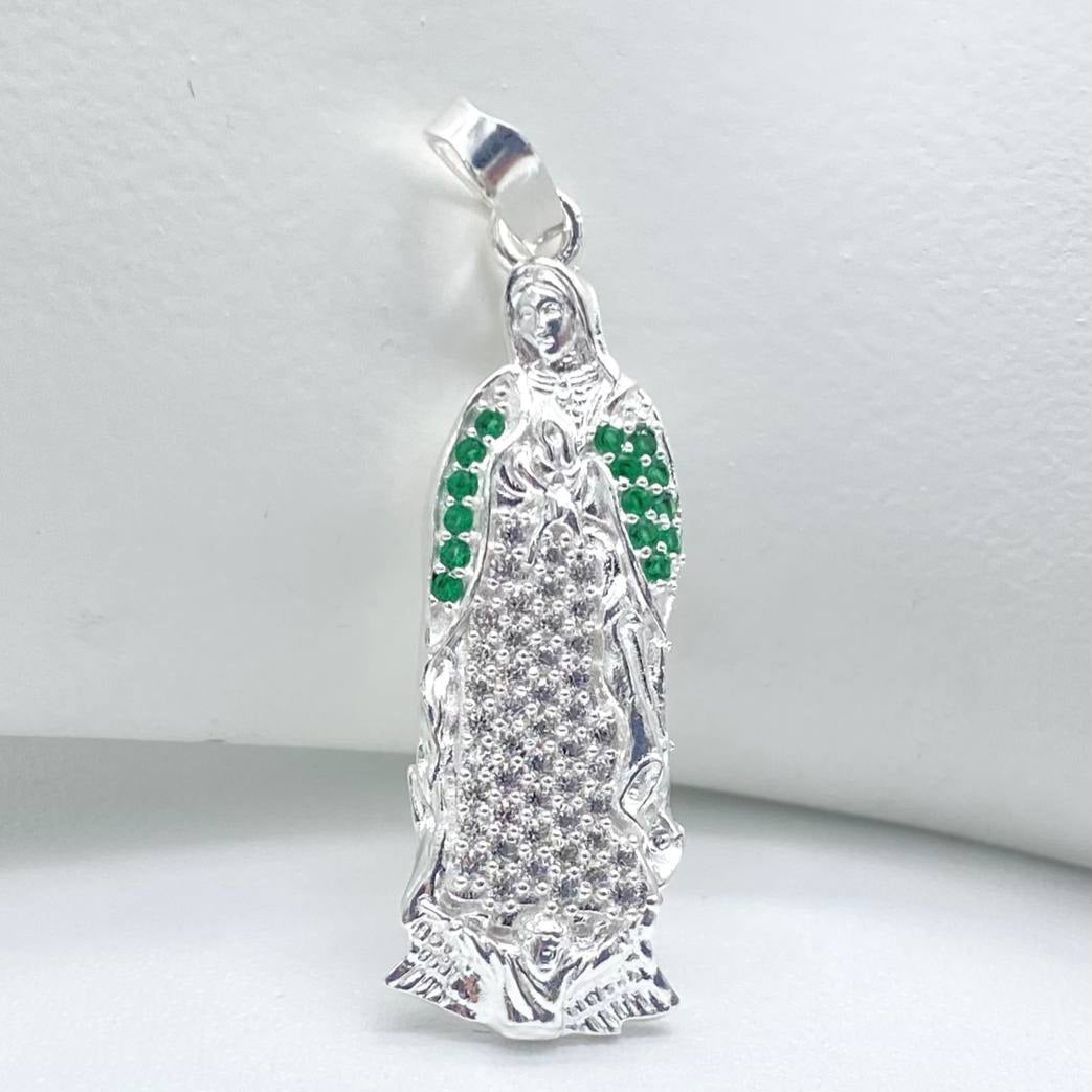 DIJE VIRGEN DE GUADALUPE PLATA 925