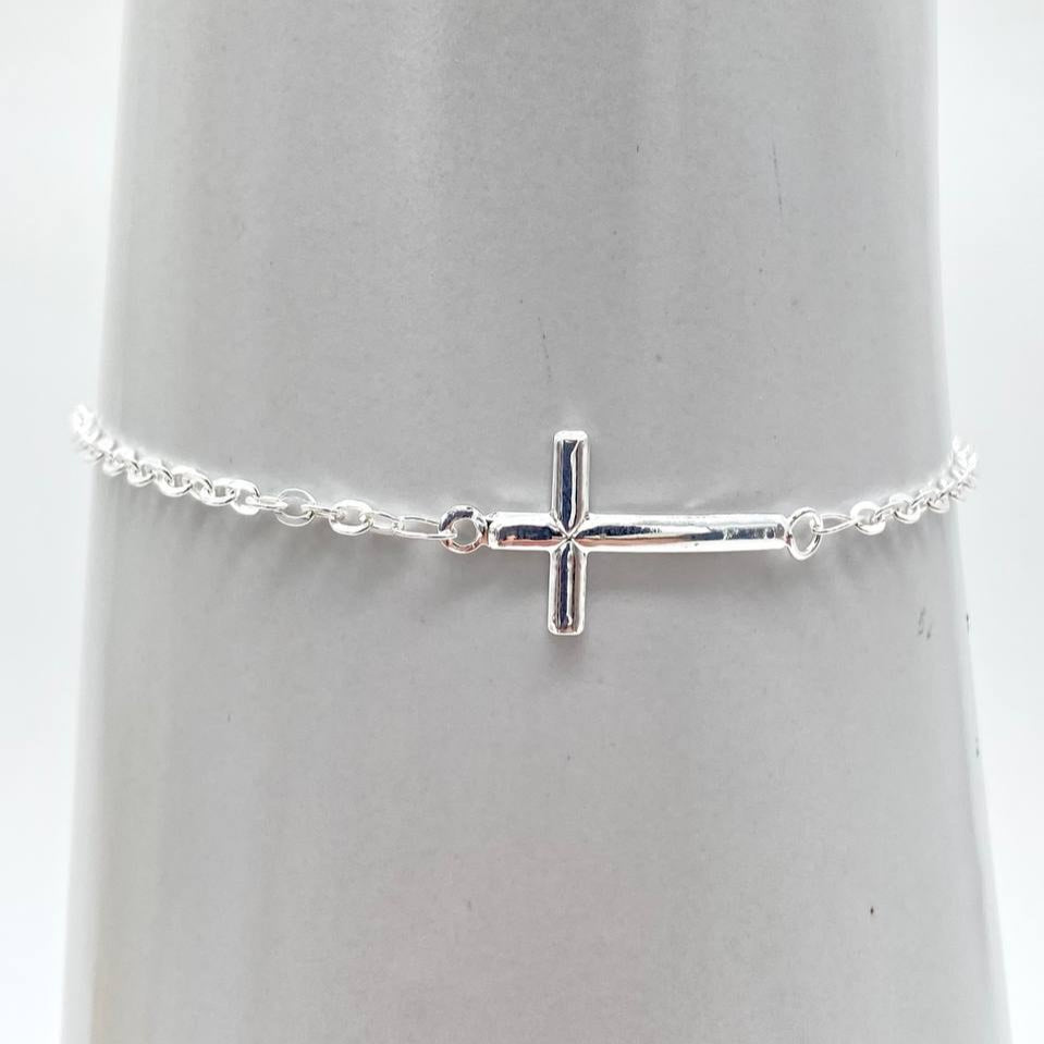 PULSO CRUZ PLATA 925