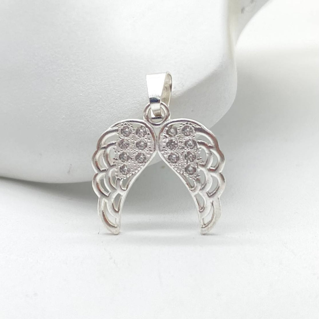 DIJE ALAS DE ANGEL PLATA 925