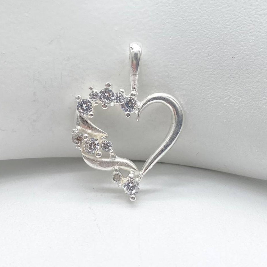 DIJE CORAZON SILUETA