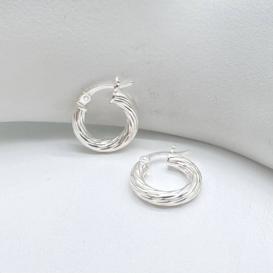 ARRACADA TORZAL PLATA 925