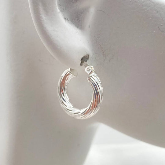 ARRACADA TORZAL PLATA 925
