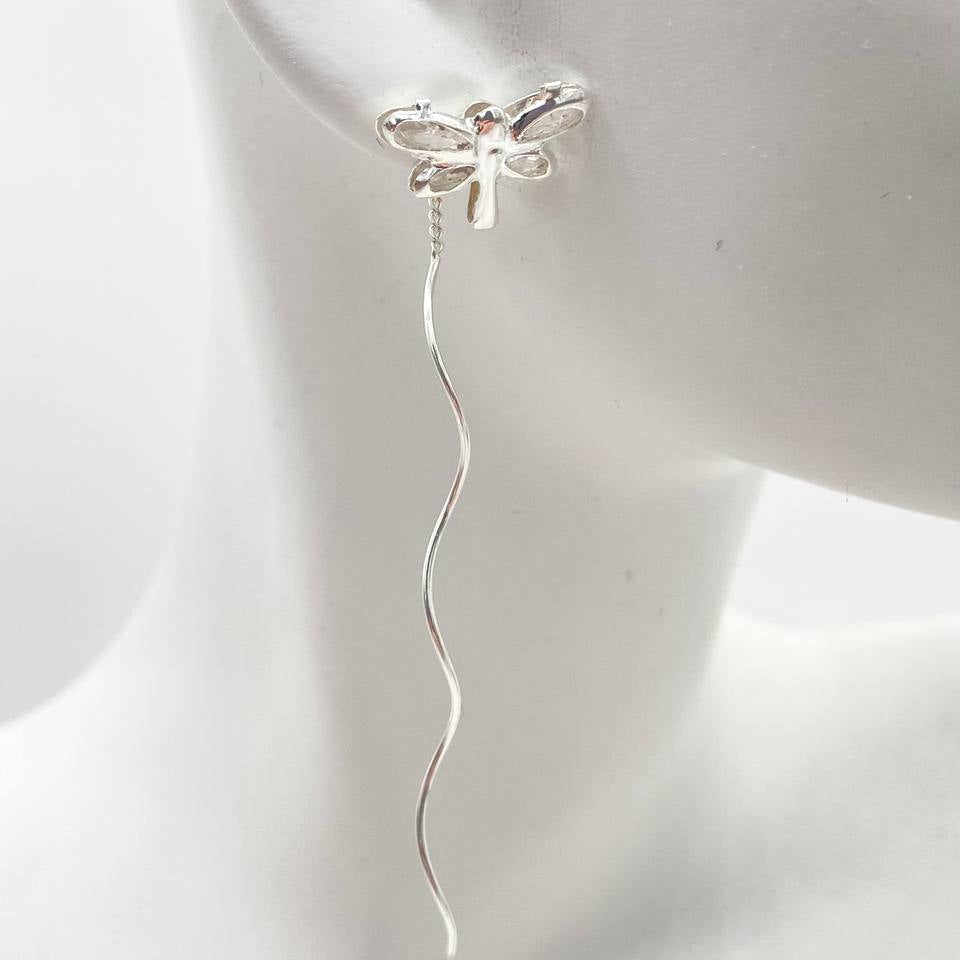 ARETE MARIPOSA PLATA 925