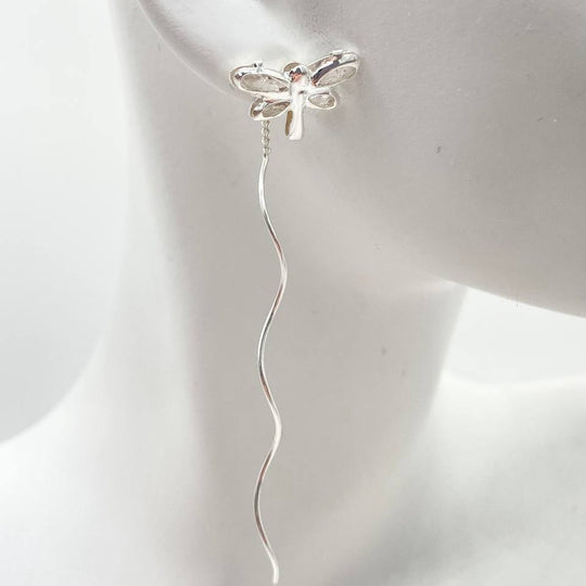 ARETE MARIPOSA PLATA 925