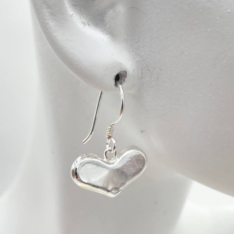 ARETE COLGANTE DE CORAZON PLATA 925