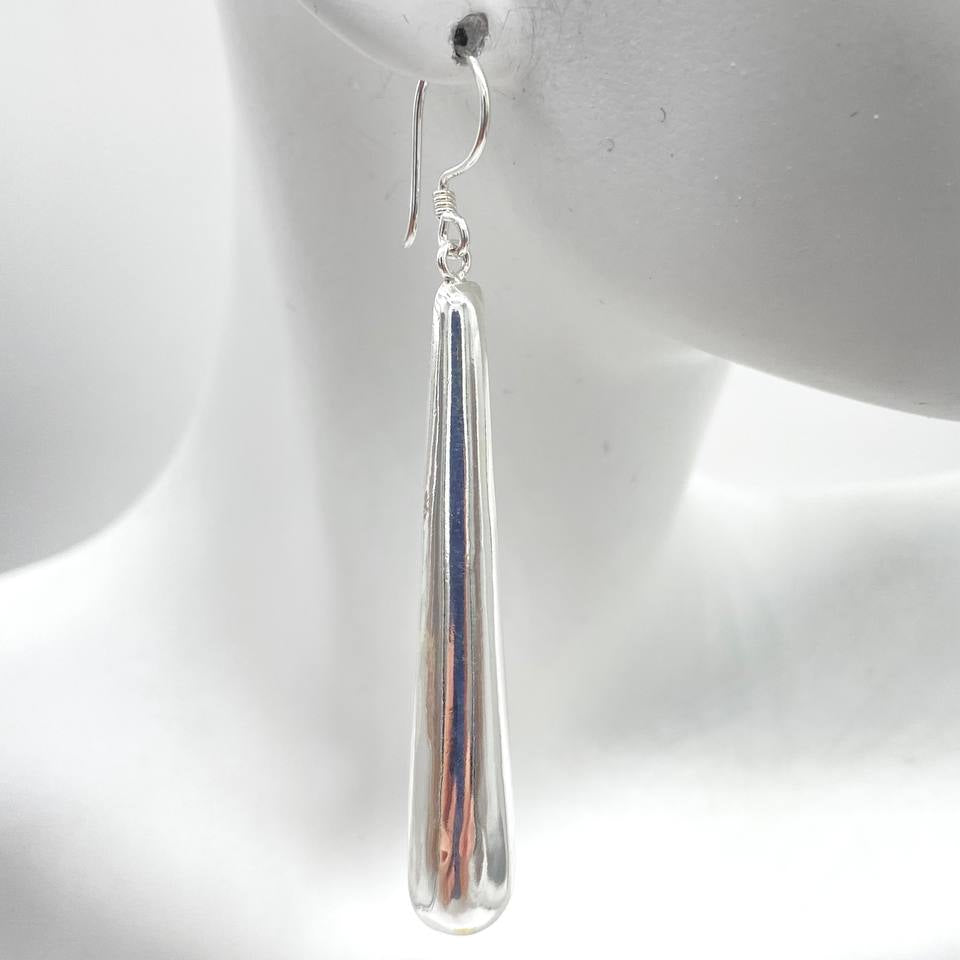 ARETE LAGRIMA COLGANTE PLATA 925