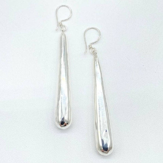 ARETE LAGRIMA COLGANTE PLATA 925