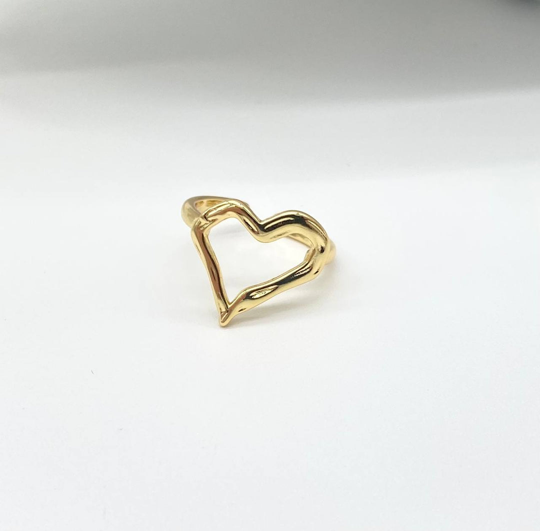 ANILLO SILUETA CORAZON