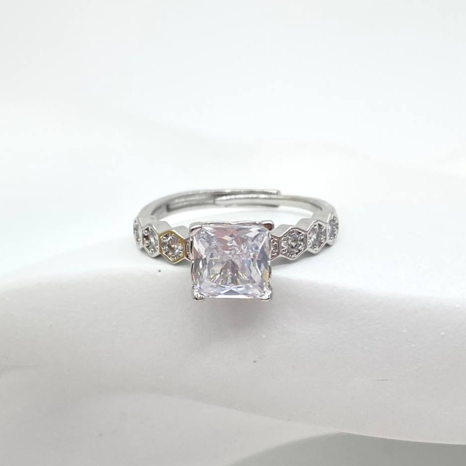 ANILLO SOLITARIO LATERAL
