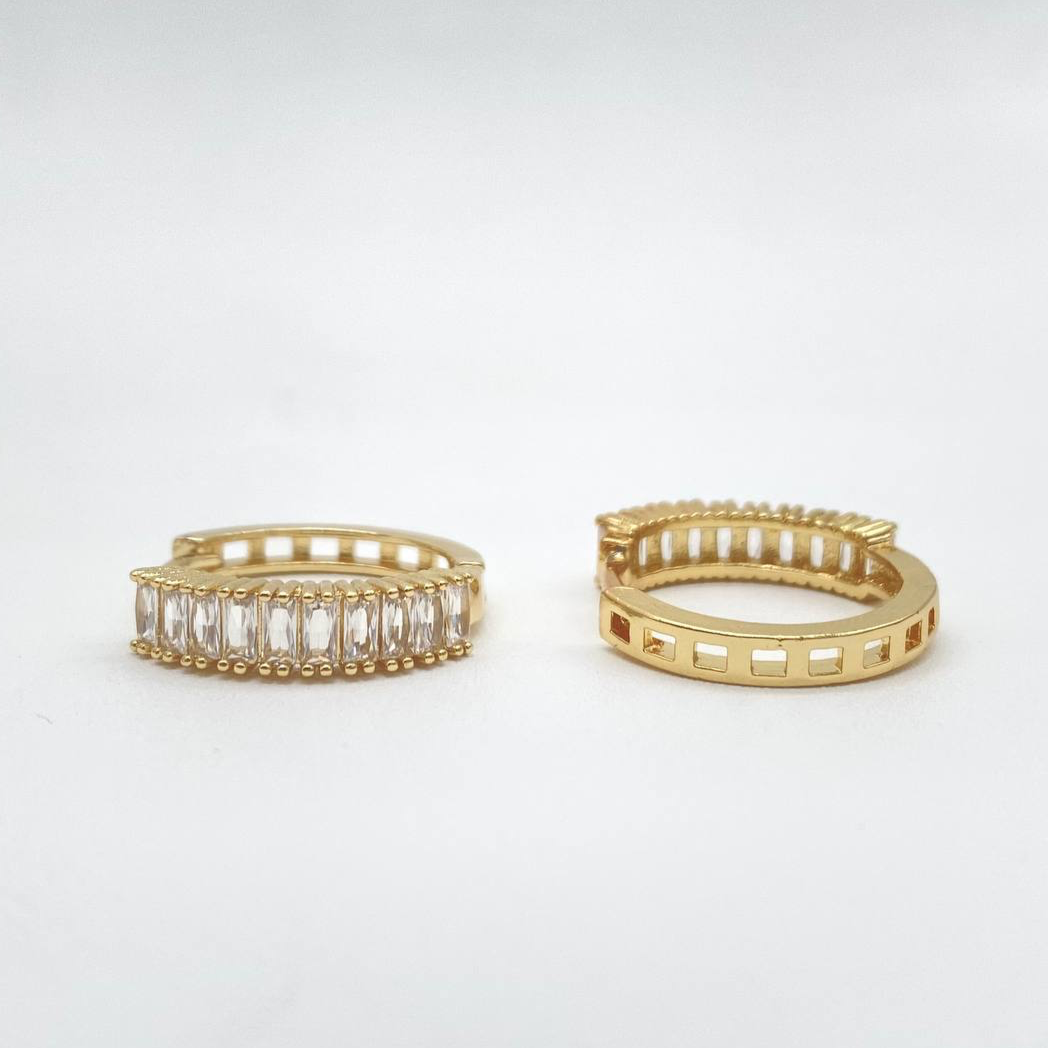 HUGGUIE CHAPA DE ORO 18K