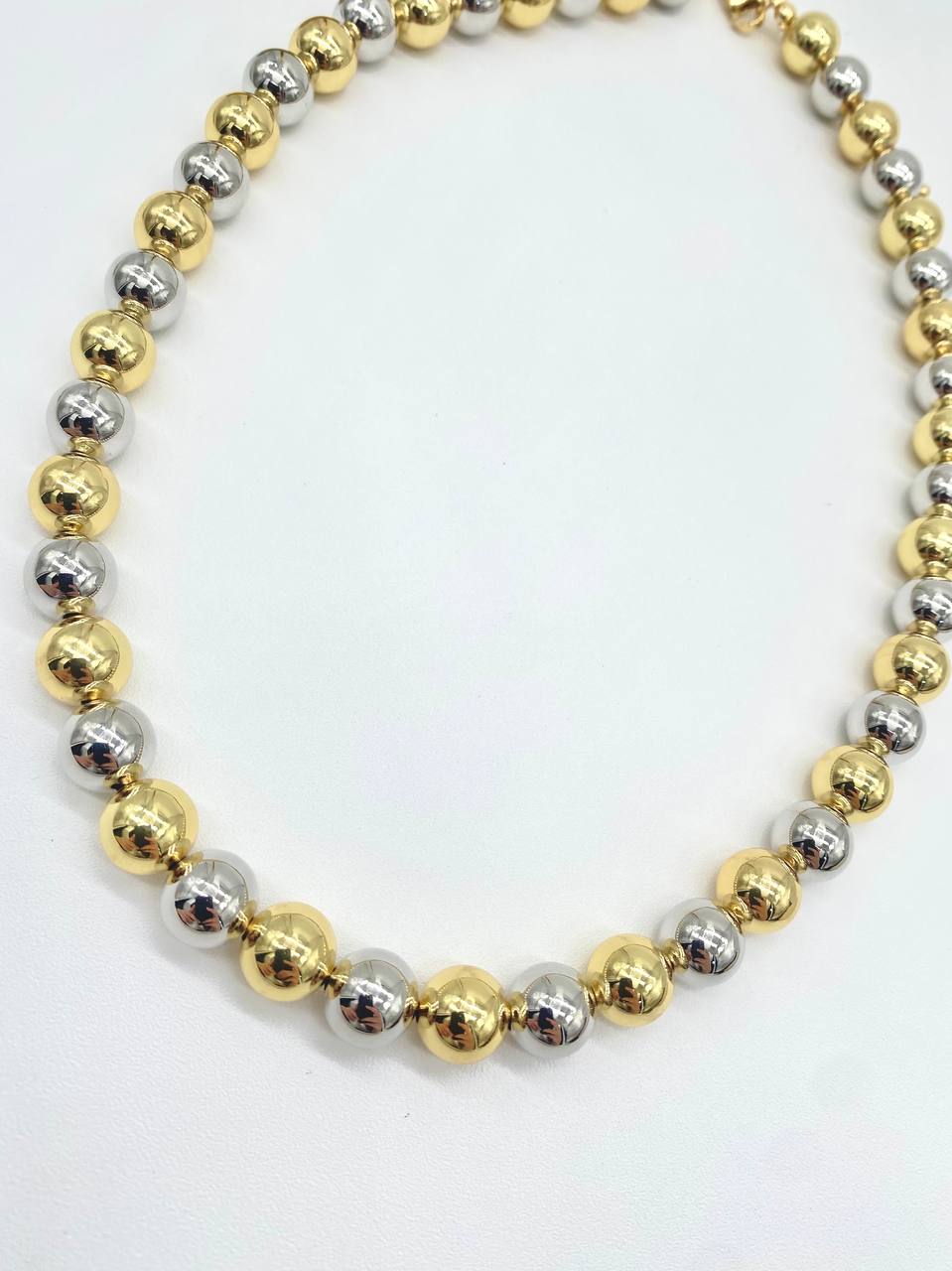 COLLAR BOLAS DOS COLORES