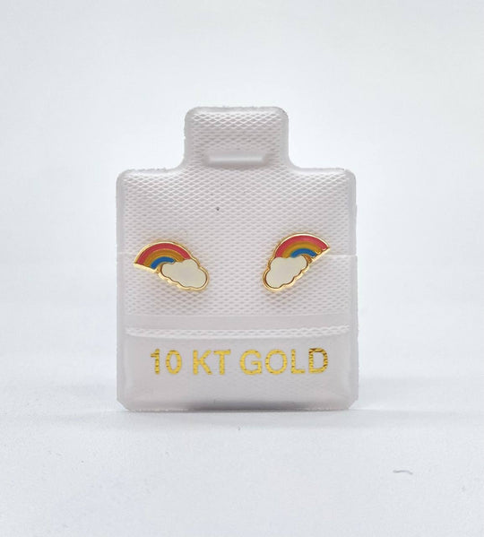 BROQUEL ARCOIRIS ORO 10K