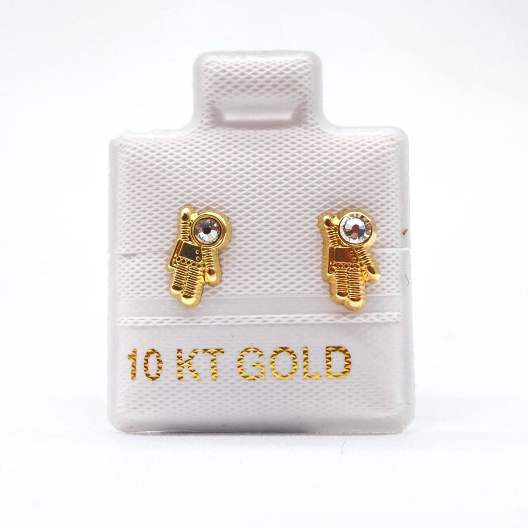 BROQUEL ASTRONAUTA ORO 10K
