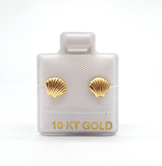 BROQUEL ORO 10K CONCHA DE MAR
