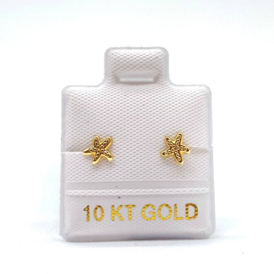 BROQUEL ORO 10K ESTRELLA DE MAR
