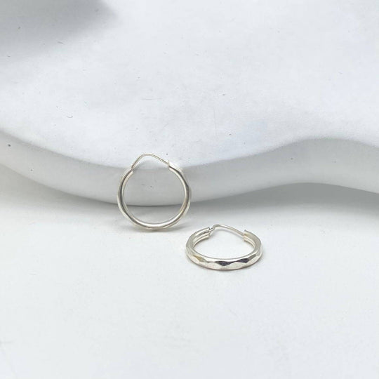 ARRACADA FACETADA PLATA 925