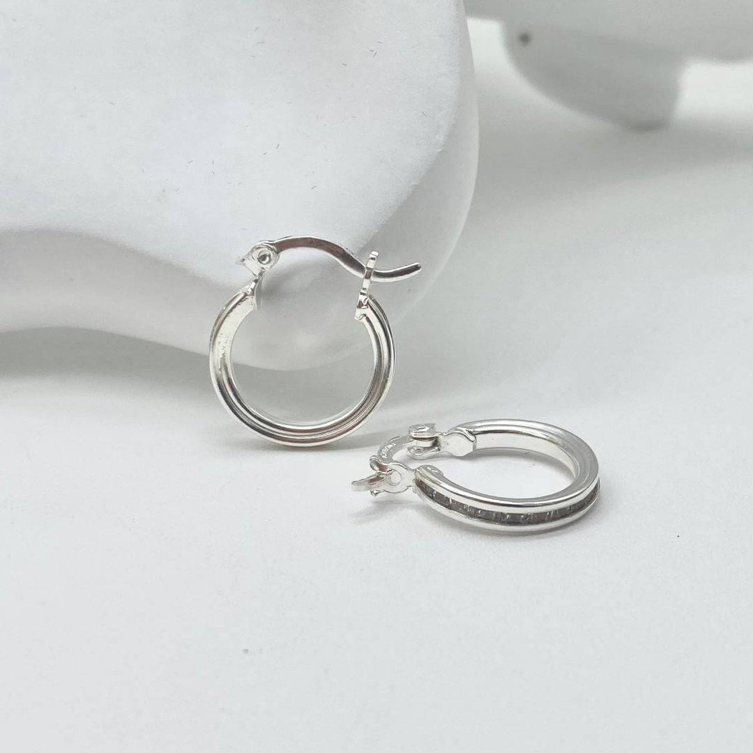 ARRACADA PIEDRAS PLATA 925