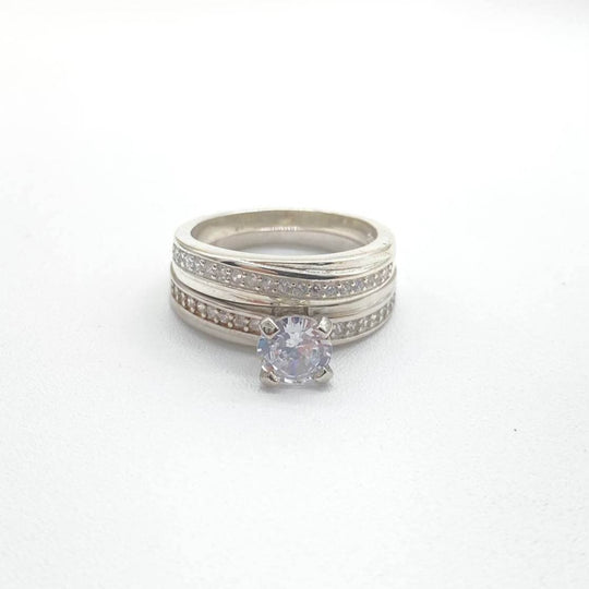 ANILLO ALIANZA PLATA 925