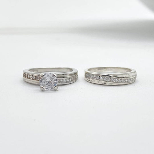 ANILLO ALIANZA PLATA 925