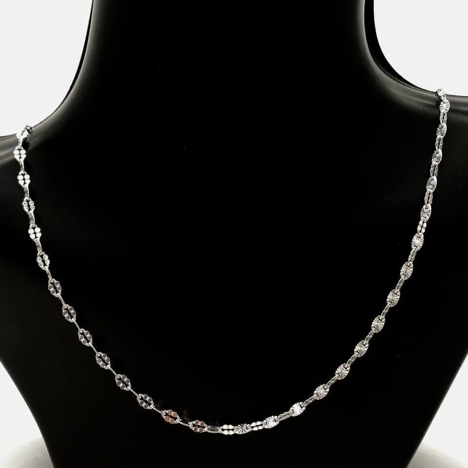 CADENA GUCII TORCIDO PLATA 925