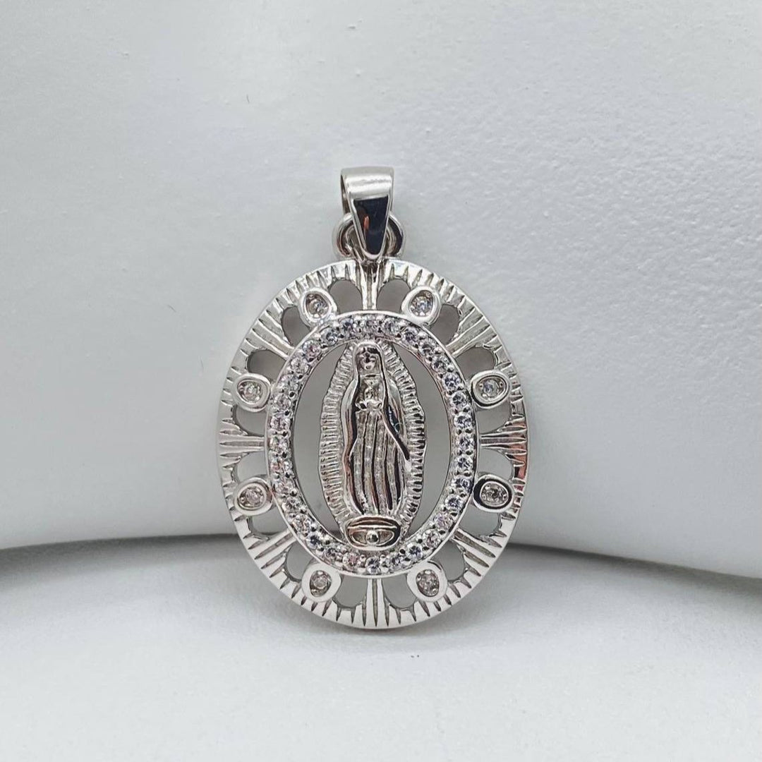 DIJE VIRGEN DE GUADALUPE PLATA 925