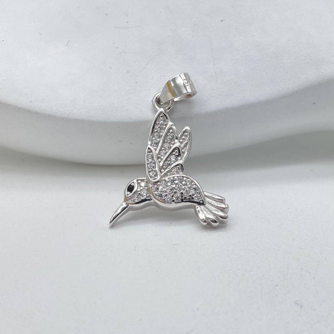 DIJE COLIBRI PLATA 925