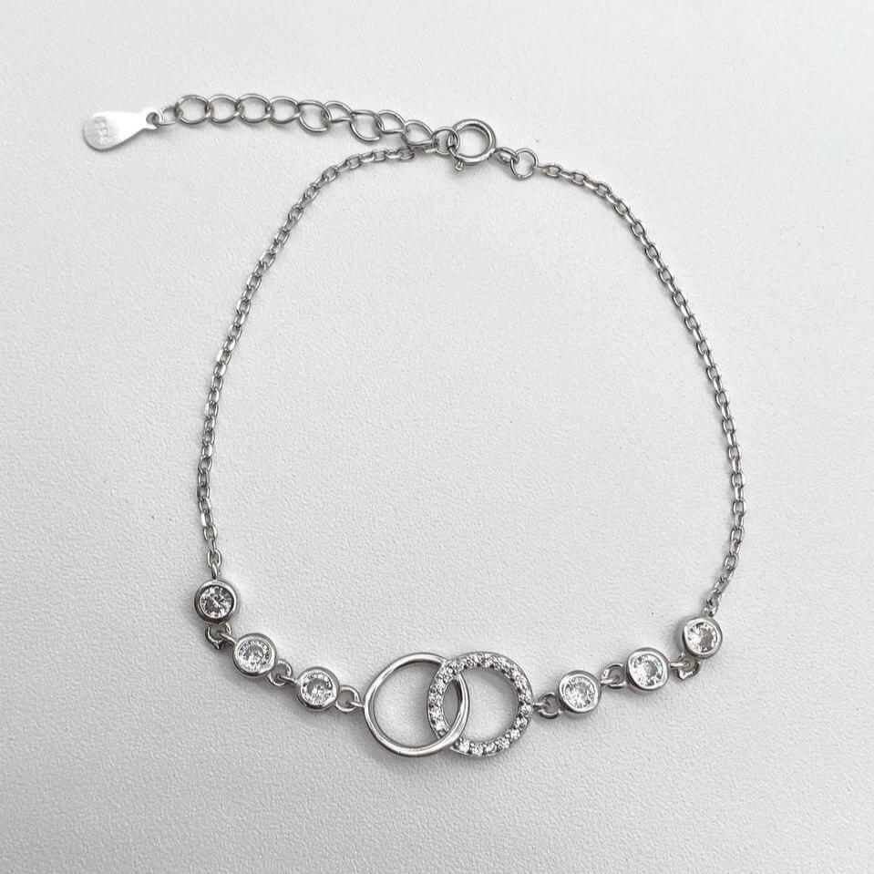 PULSO CIRCULOS PLATA 925