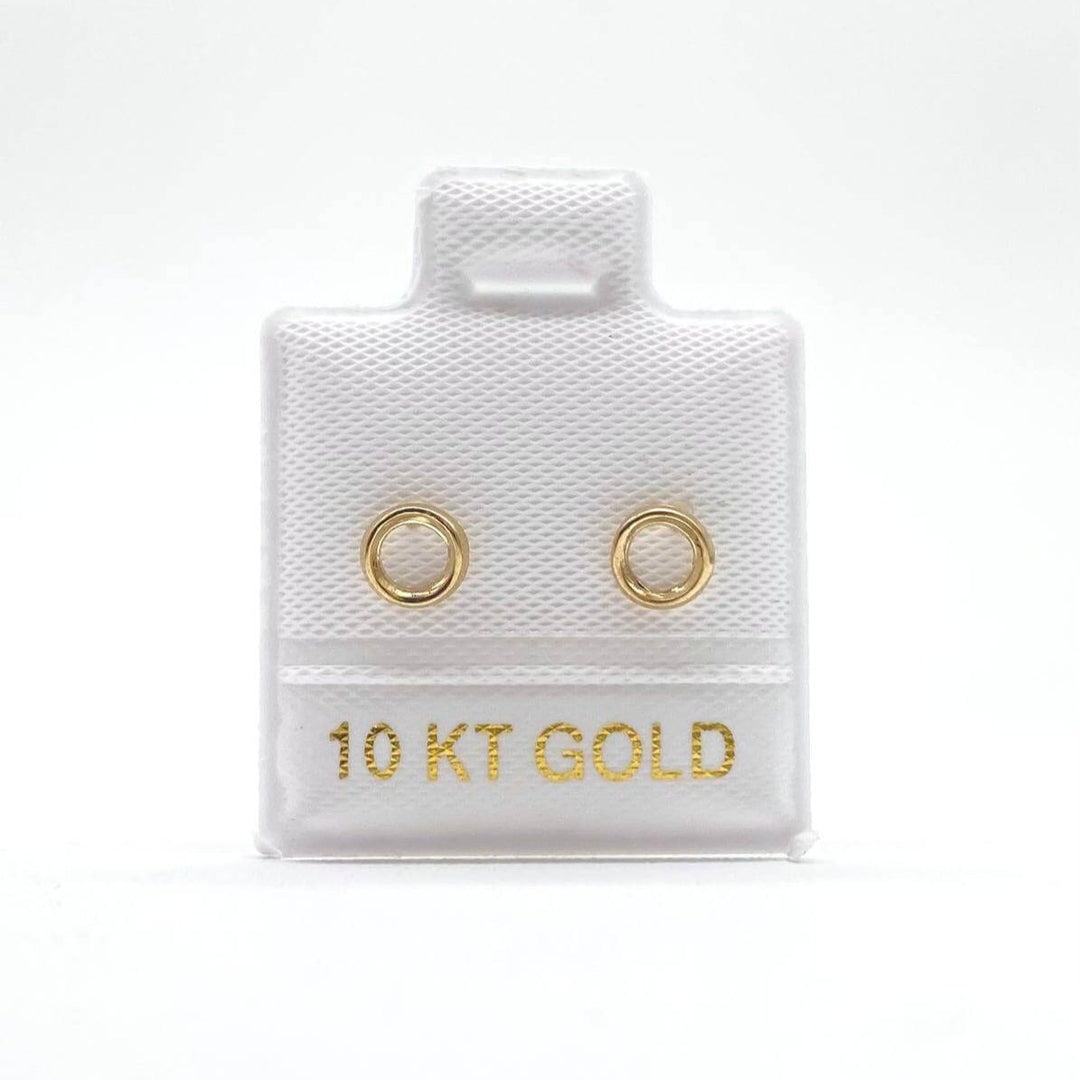 BROQUEL CIRCULO ORO 10K