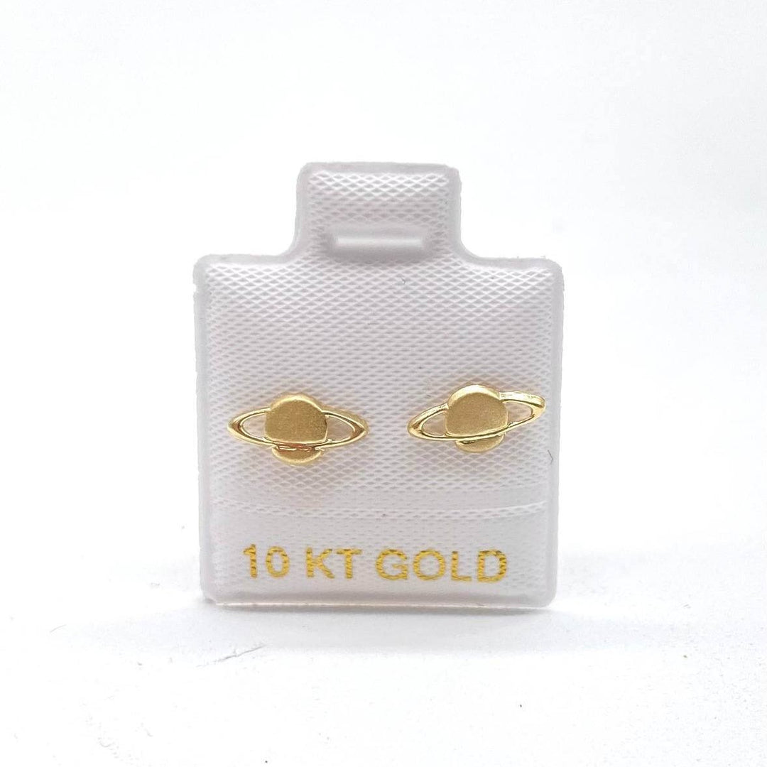 BROQUEL saturno ORO 10K