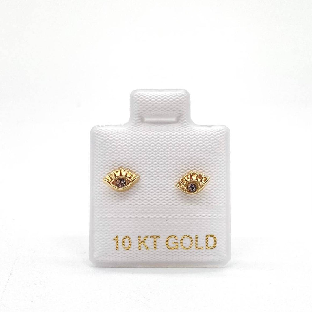 BROQUEL OJO TURCO ORO 10K