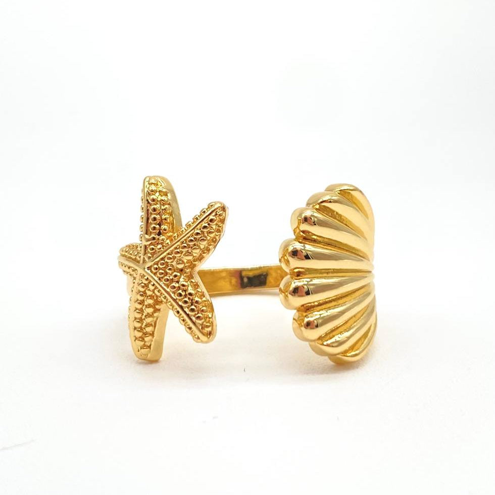 ANILLO ESTRELLA DE MAR ALETA
