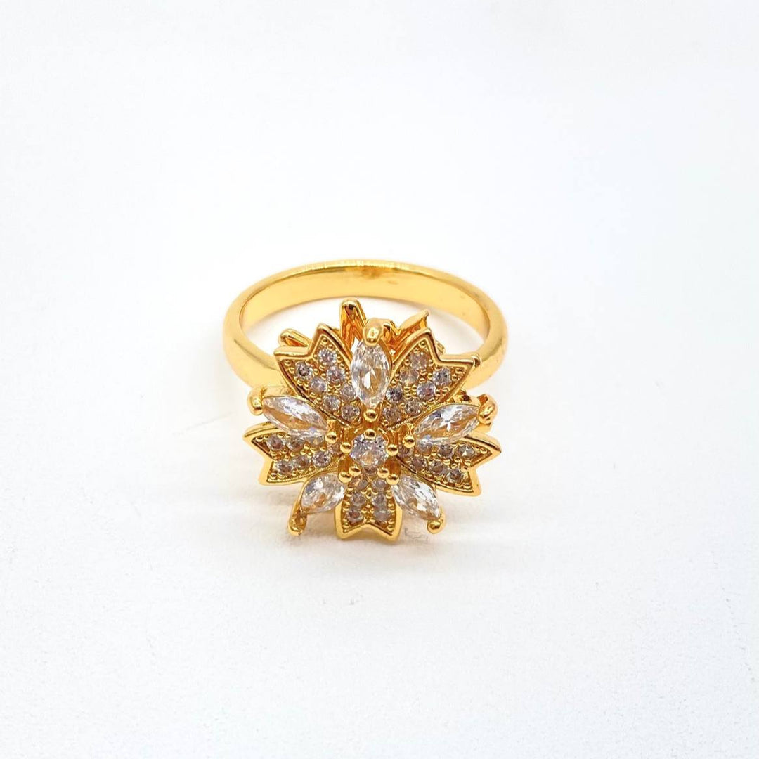 ANILLO FLOR GIRATORIO