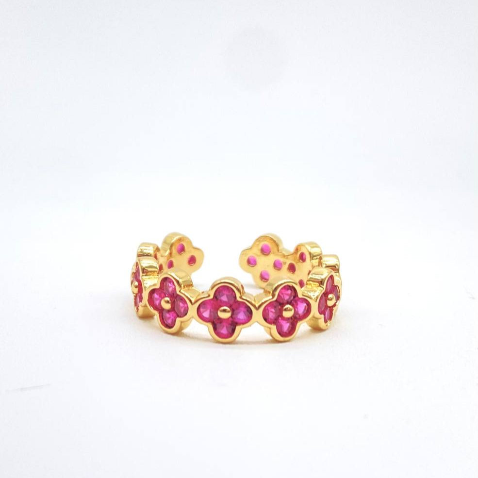 ANILLO VAN CLEEFF ROJO