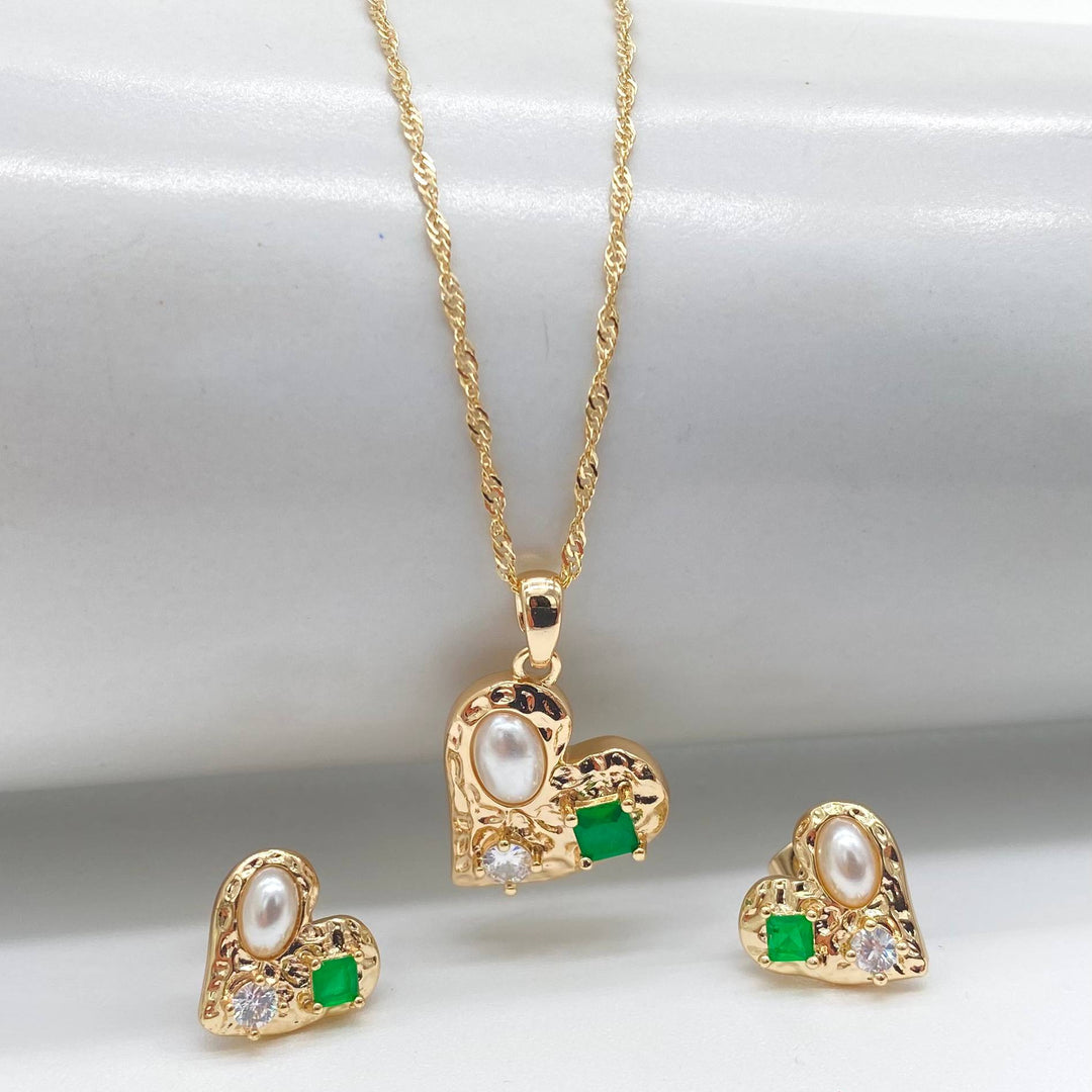 JUEGO CORAZONES VERDE