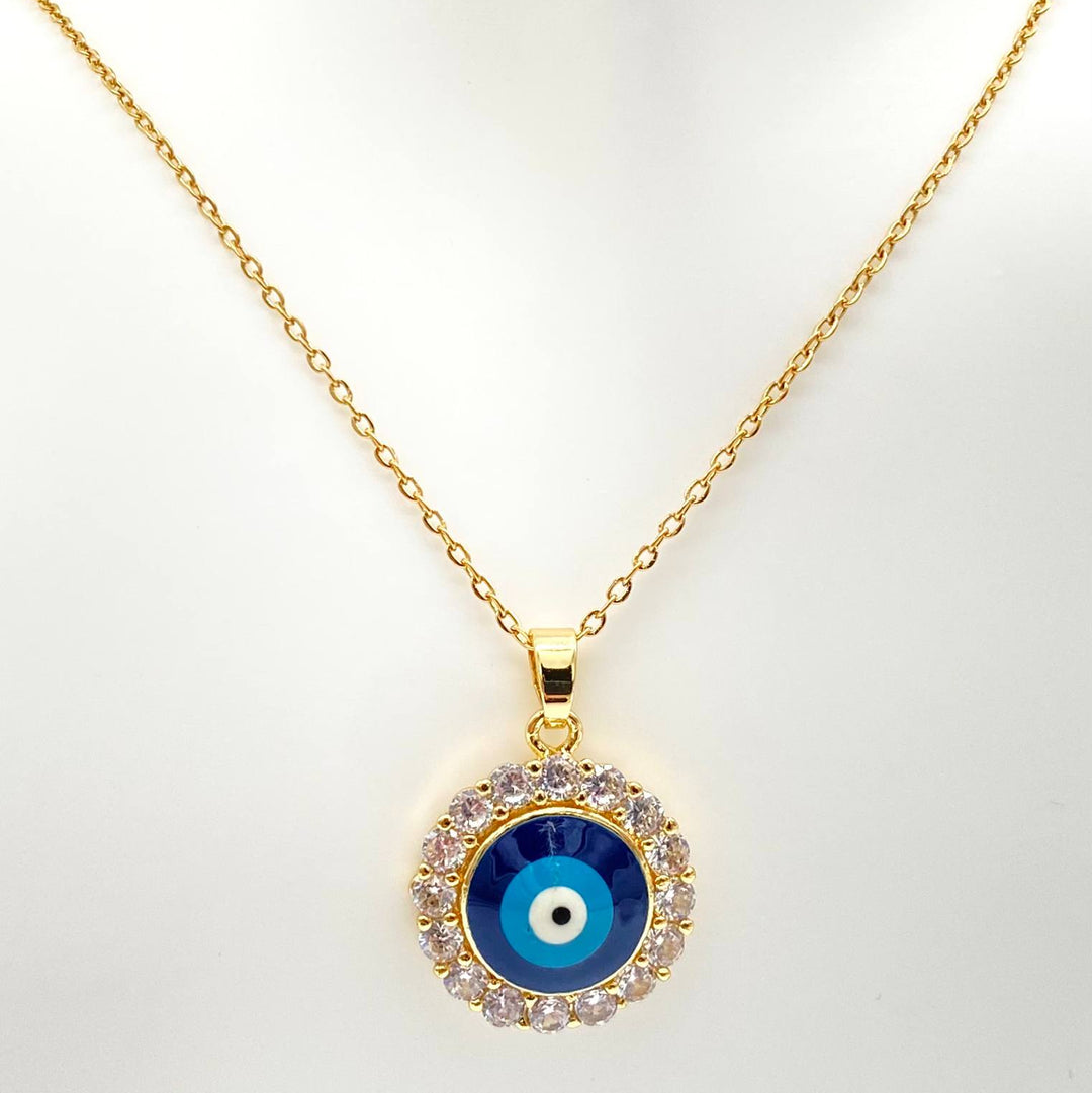 CADENA CON OJO TURCO