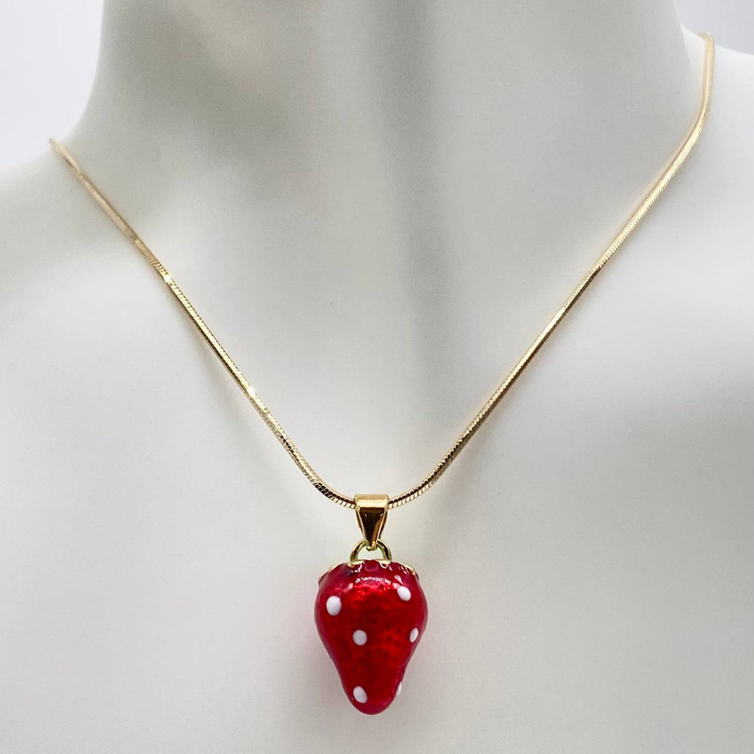 CADENA FRESA CHAPA DE ORO 18K