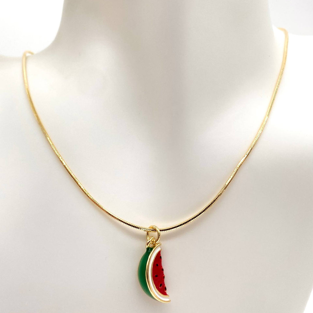 CADENA SANDIA CHAPA DE ORO 18K