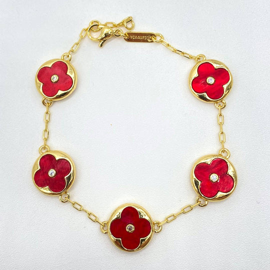PULSO VAAN CLEEF ROJO