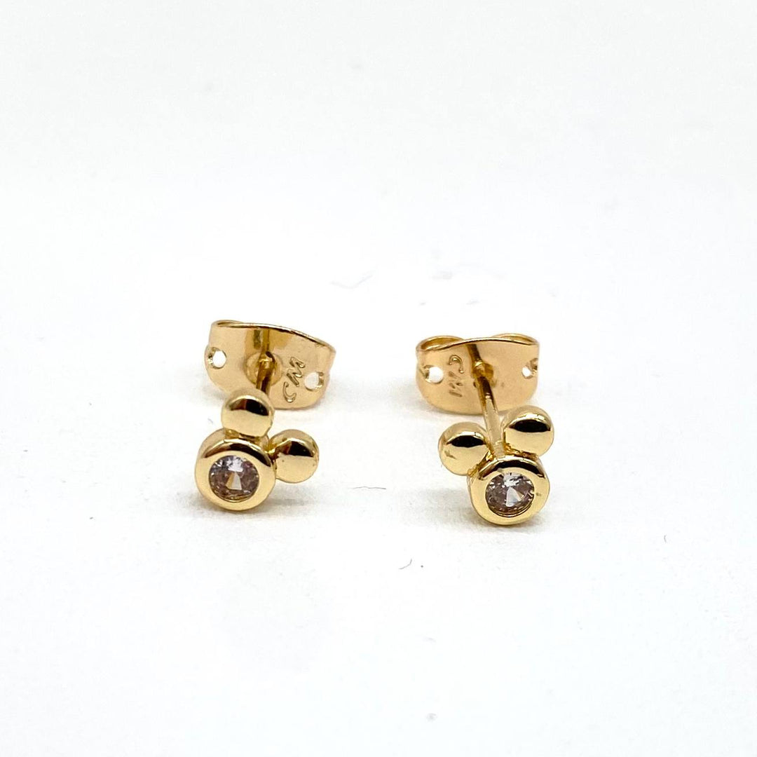 BROQUEL MICKKY CHAPA DE ORO 18K