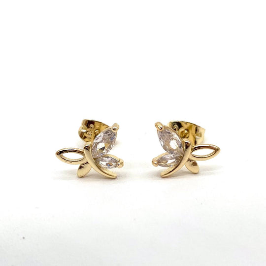 BROQUEL CHAPA DE ORO LIBELULA
