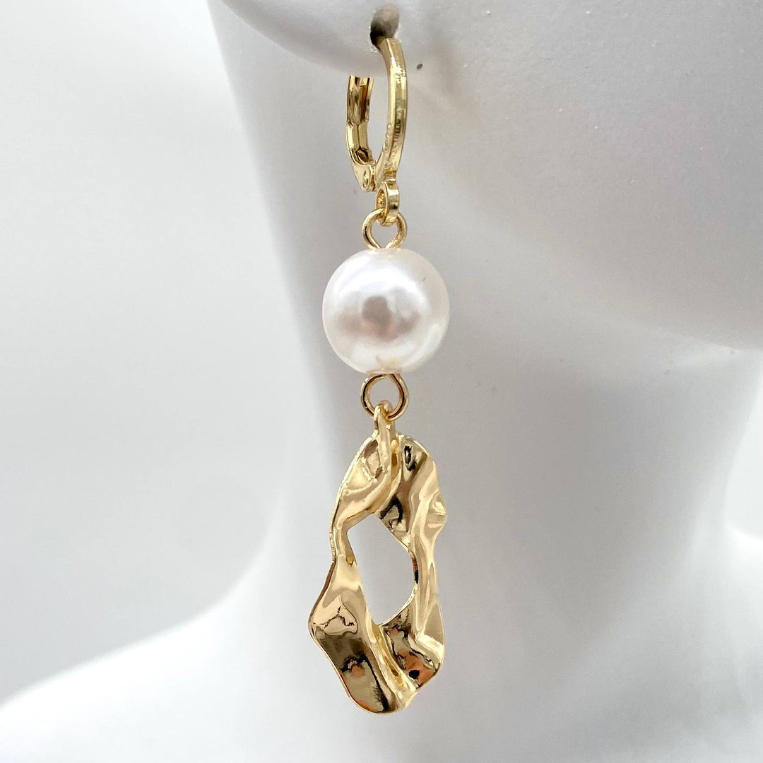 ARETE PERLA COLGANTE