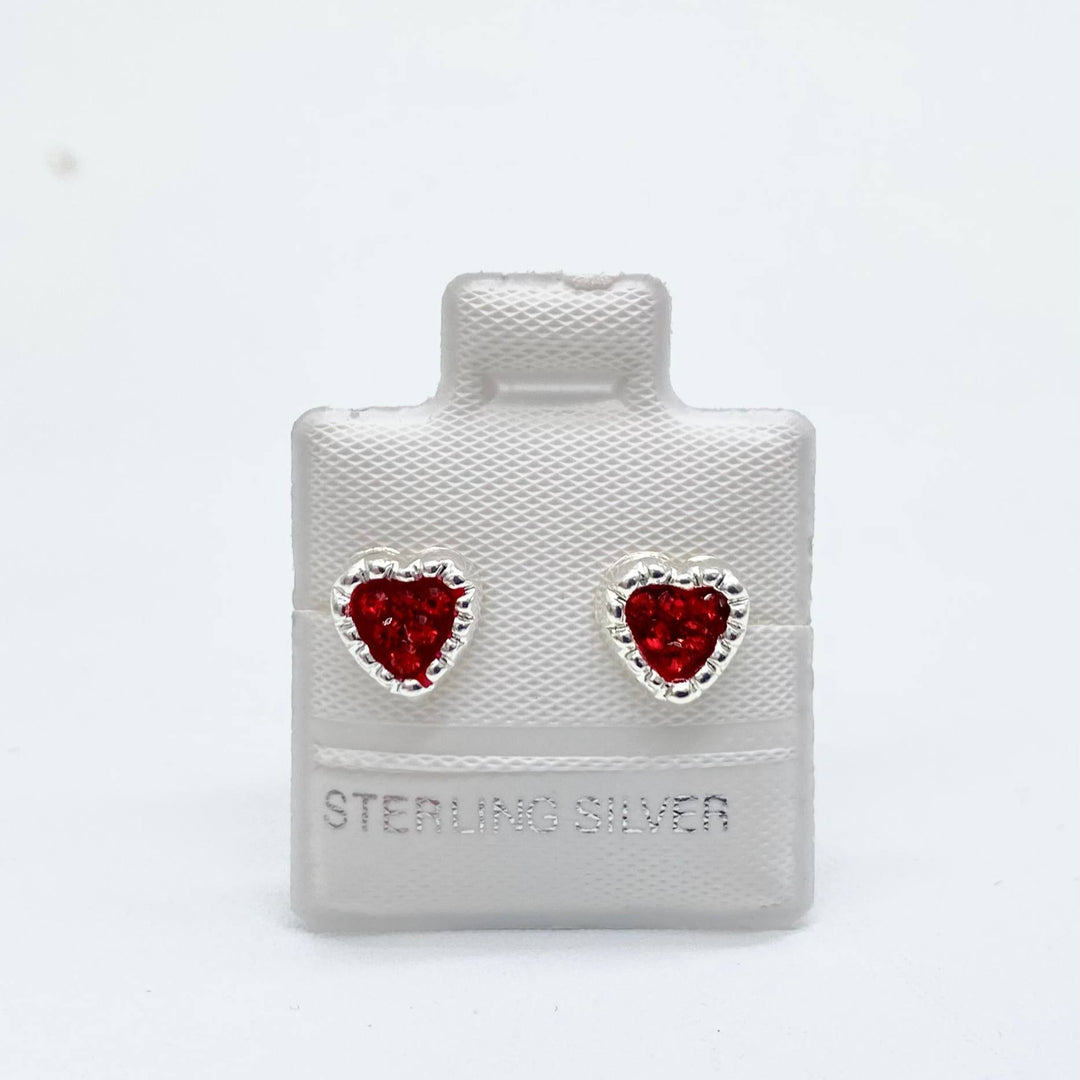 BROQUEL CORAZON ROJO