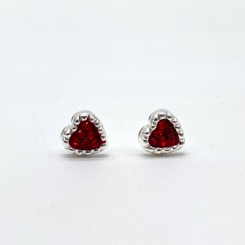BROQUEL CORAZON ROJO